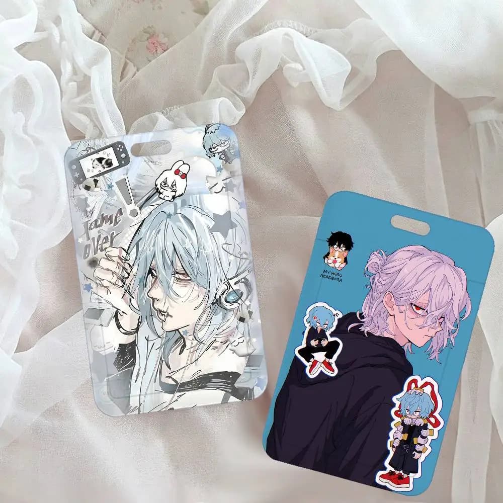 My Hero Academia Tomura Shigaraki NFC Contactless Sliding Card Sleeve For Student Cards, Bus Cards, ID Cards, And Work Permits