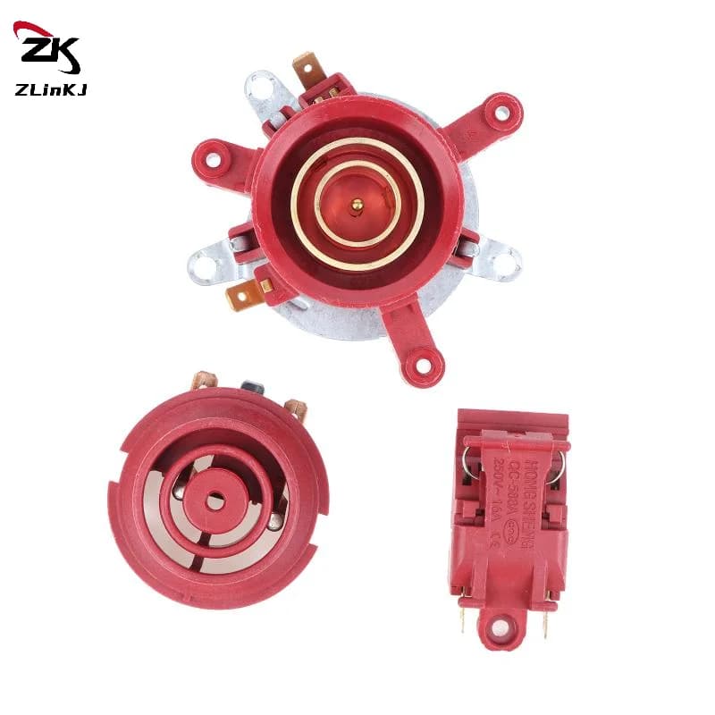 (ZYDD01) Set di 1 Termostato Elettrico per Bollitore con Connettore, Interruttore di Temperatura e Presa - Accessori per la Casa