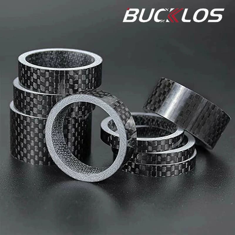 Distantial stem fork carbon fiber bike washer 1-1/8 '' MTB spacer rod 28.6mm fork front road bike accessories