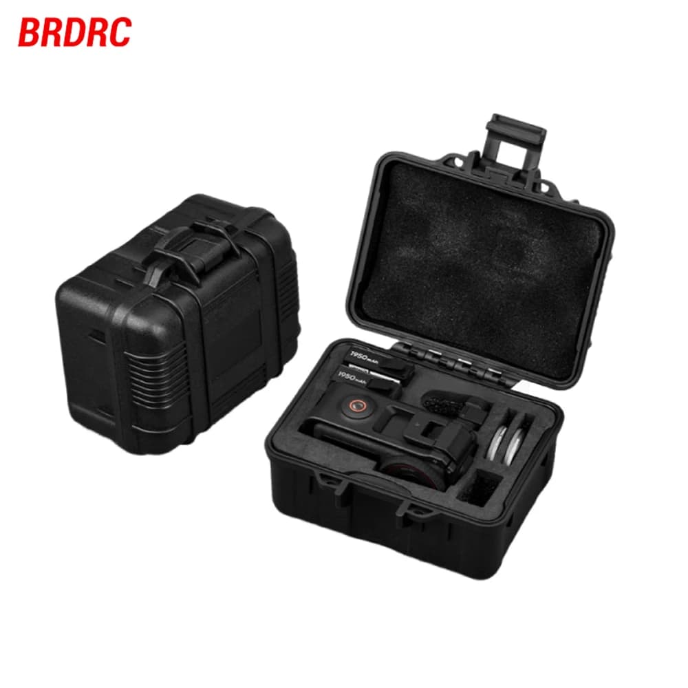 Custodia rigida impermeabile BRDRC per DJI Action 6/5 Pro/Osmo Action 4 3, borsa da viaggio portatile per accessori fotocamera