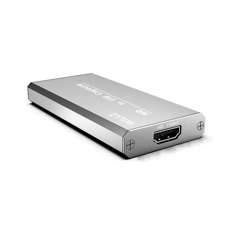 Scheda di acquisizione video USB 4K Scatola di registrazione video HDMI per gioco PS5 Videocamera DVD Registrazione fotocamera PC Registrazione in streaming live