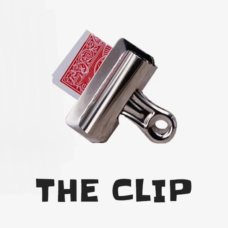 The Clip Executive Clip Trucchi magici Interruttore Bill Card Magia Accessori Mago Close Up Illusioni Espedienti Mentalismo Puntelli Divertimento