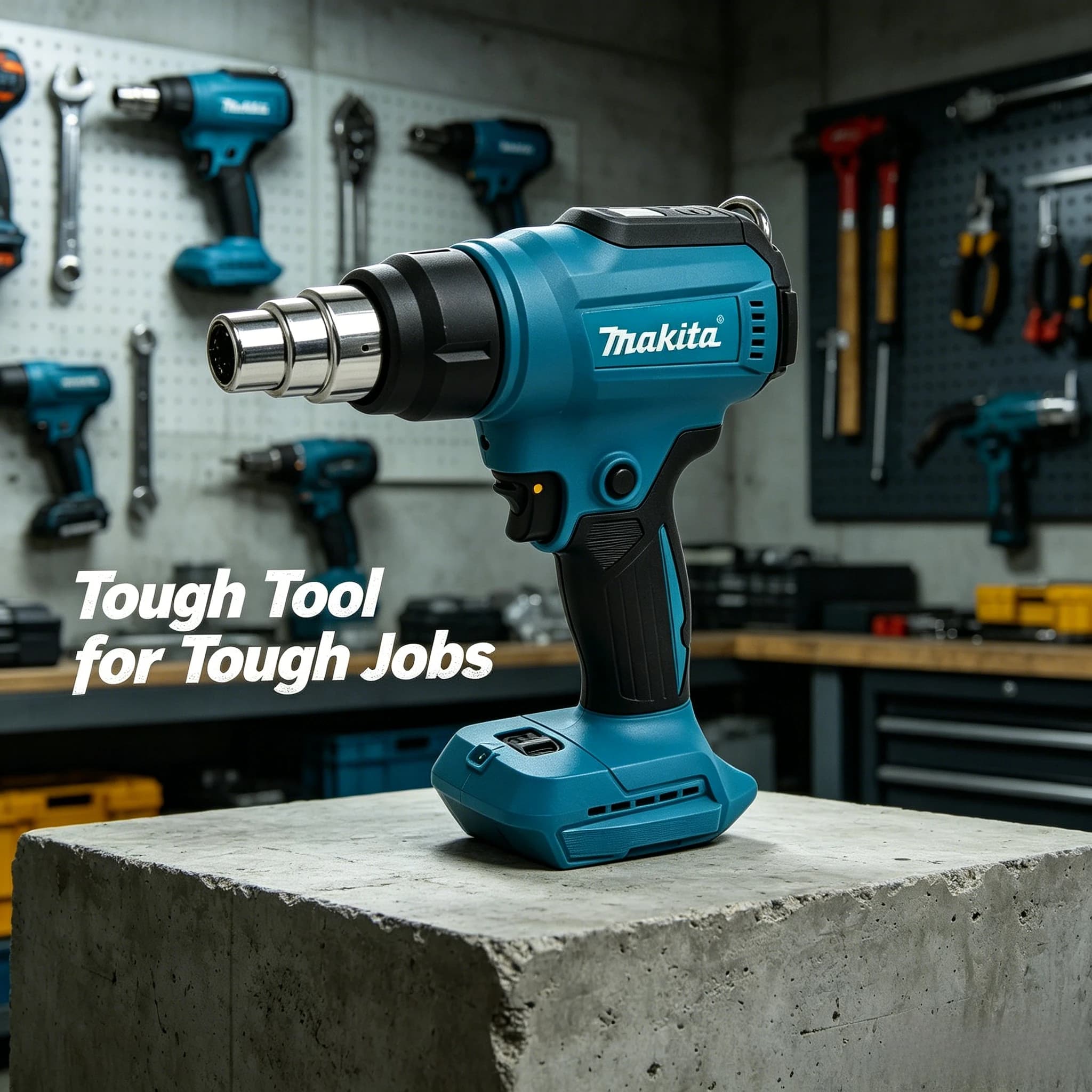 Makita 18V Brushless Cordless Heat Gun, Adjustable Temperature Professional Soldering Tool (Bare Tool)