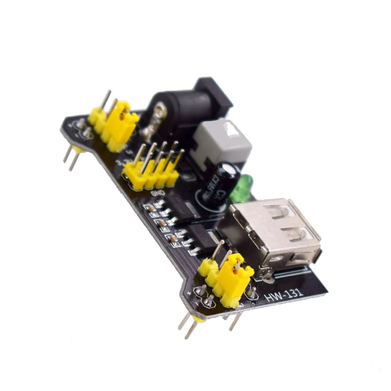 Breadboard MB102 Dedicated Power Module Compatible with 5V 3.3V, Step-down Power Supply Module for Fai-da-Te Arduino Kit