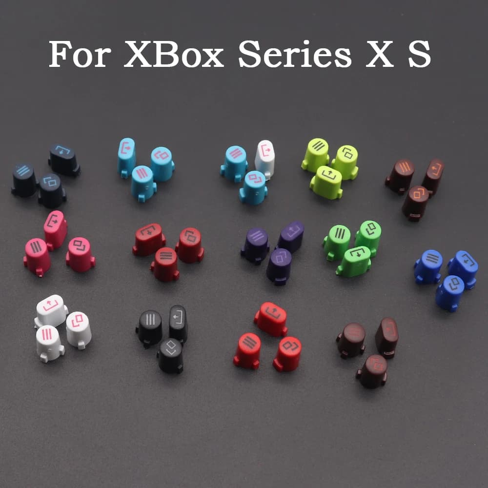 Per Xbox Series SX Maniglia di gioco Controller Condivisione Selezione Menu Home Start Ritorno Indietro Logo Tasto Sostituzione