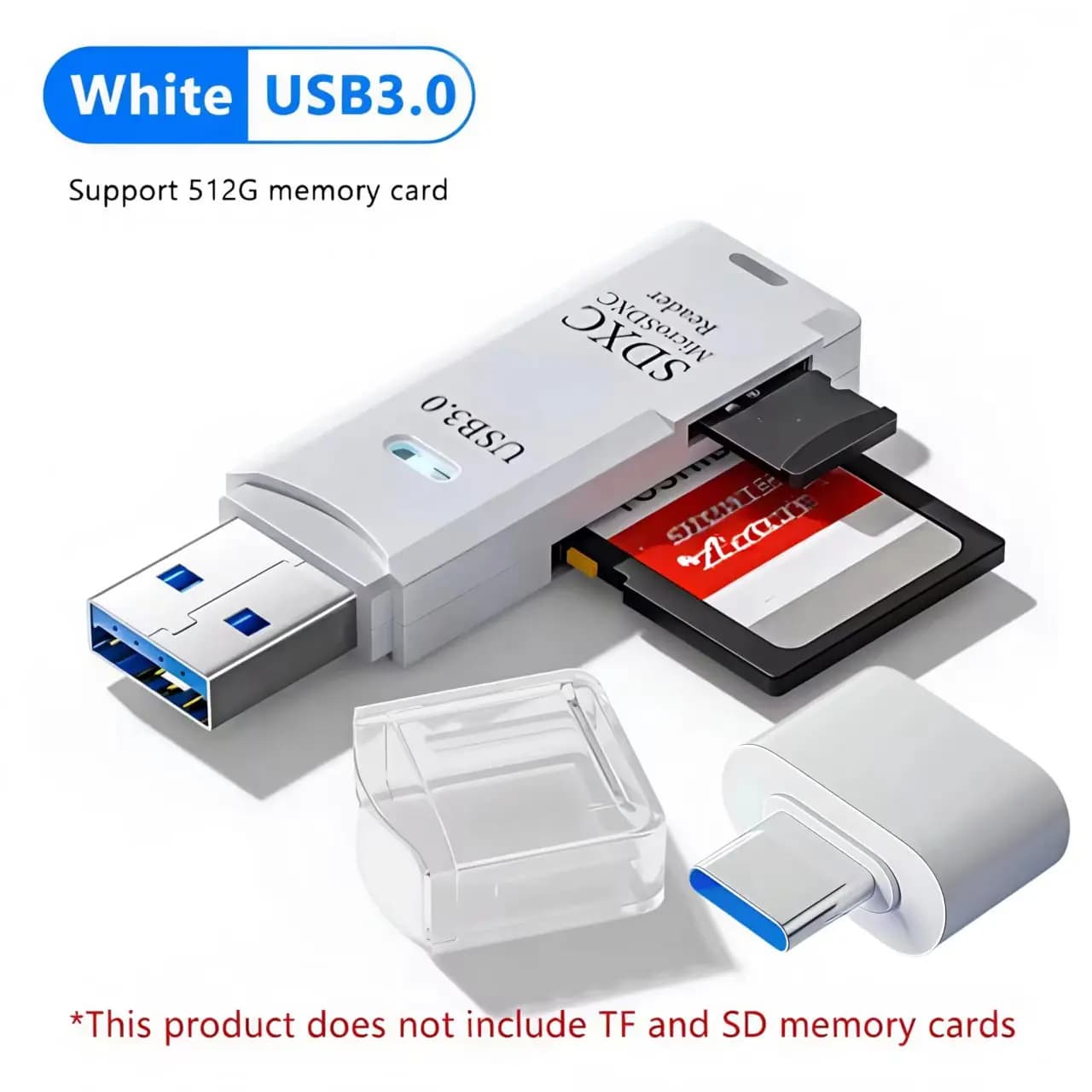 2 in 1 USB 3.0 Card Reader Micro TF SD Card Reader USB Adapter High Speed Cardreader TF Memory Card For PC Laptop Accessories