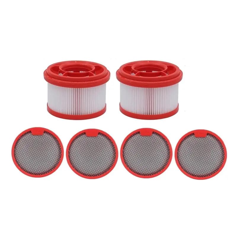 【ARTICOLO PRATICO】6 pezzi di ricambio lavabili con filtro HEPA per aspirapolvere Dreame T10/T20/T30/R10/R20/V16S/V12S/G9/G10