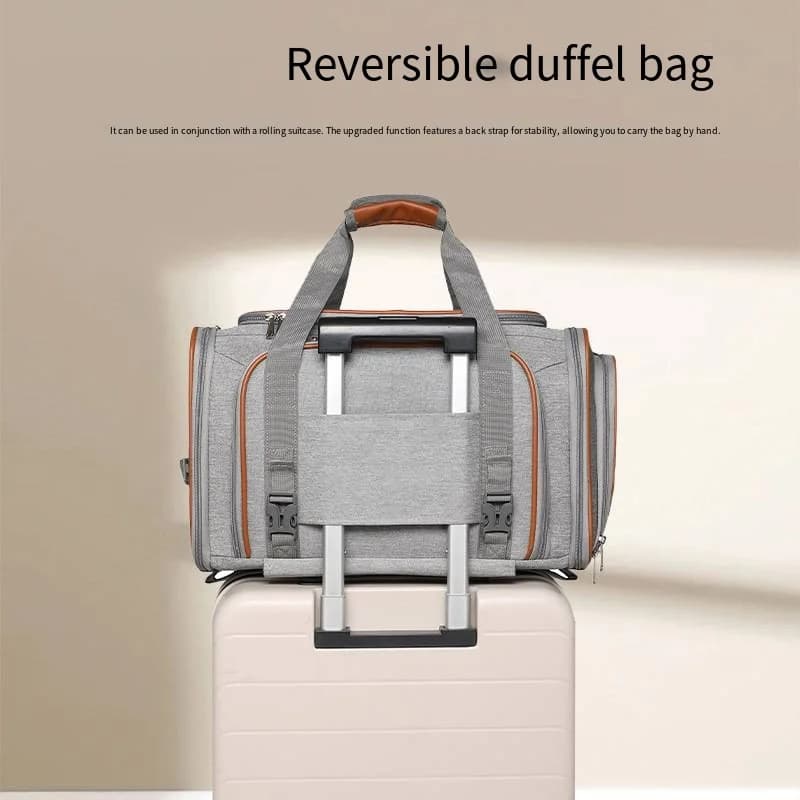 2026 Portable Outdoor Pet Bag, Airline Pet Suitcase, Large Capacity Handheld Carrier for Dogs & Cats