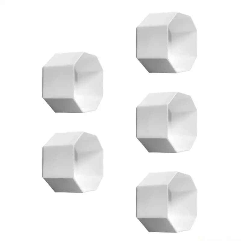 31BE 5Pcs Tennis Racket Plastic End Cover Bottom Grip End Caps For Racket Handle