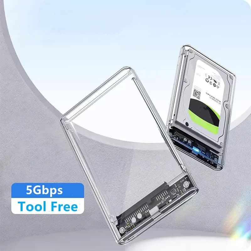 Harddisk Boxs USB 3.0/Type C to SATA III Hard Disk Case 2.5Inch HDD SSD External Enclosure Hard Drive Disk Box External HDD Case
