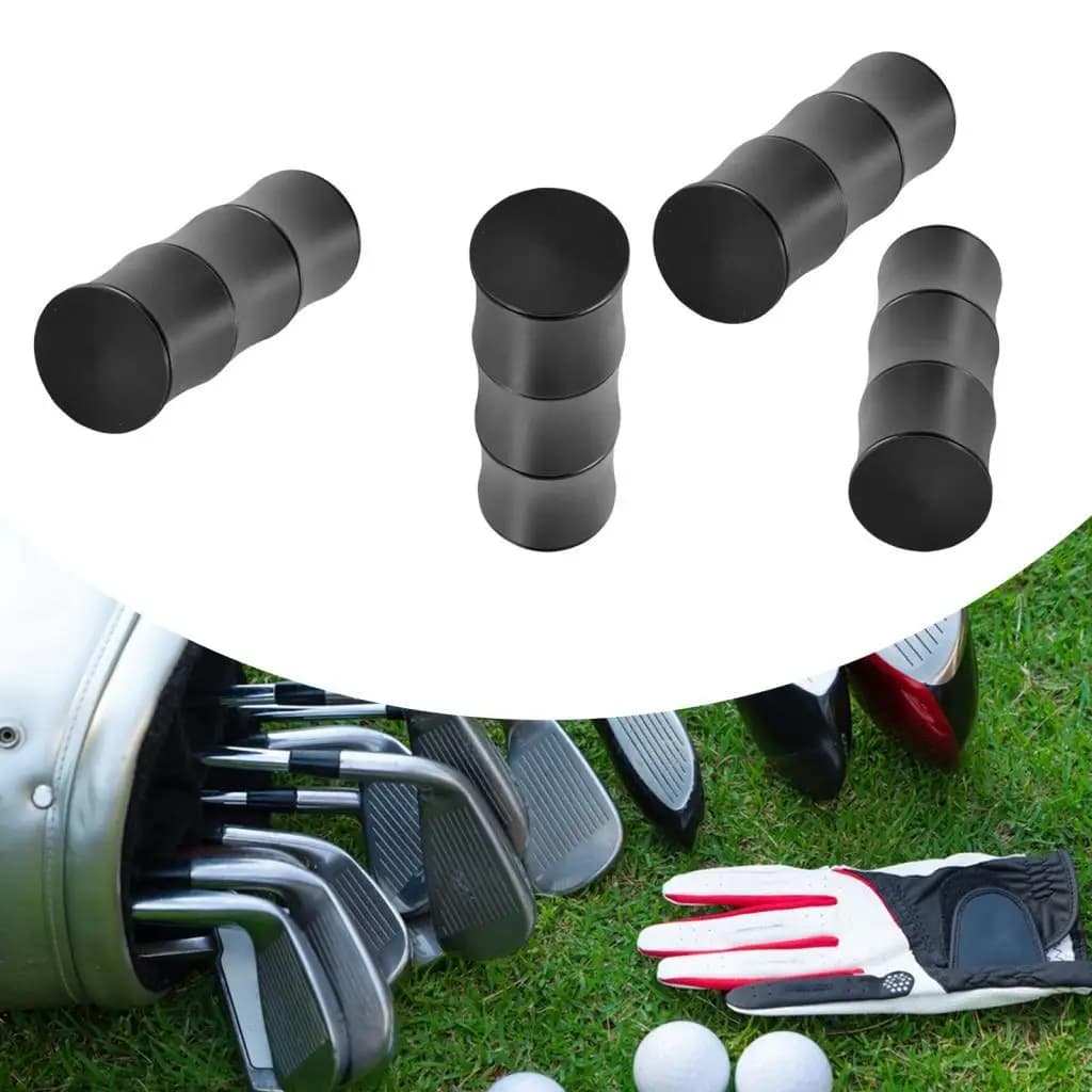 Set di Protezioni Nere per Giunti di Stecche da Biliardo, 3 Pezzi, Coperture per Punta e Coda della Stecca da Snooker, Accessori per Biliardo