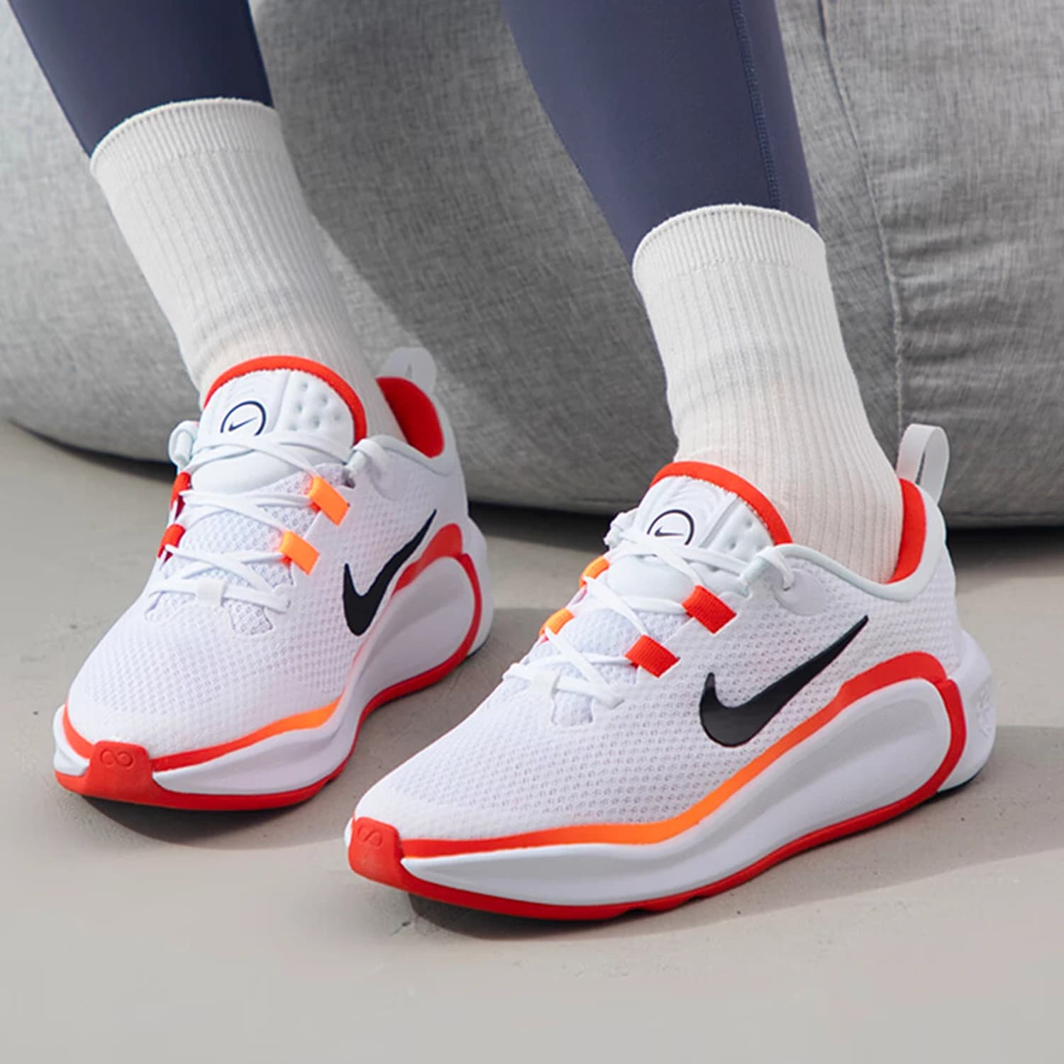 Nike Authentic Spring New GS Women's Youth Wear-Resistant Casual Sports Shoes FD6058-101