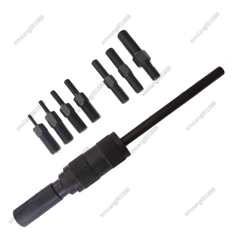 Estrattore Manuale a Martello Scorrevole P400 Set, Estrattore per Perni Cilindrici in Lega Resistente M3-M12, Strumento Lungo Un Metro