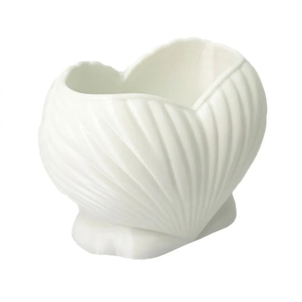 3D Printed Shell Shape Toothpaste Toothbrush Holder Aesthetic Coastal Style Makeup Brush Stand Plastic Stable Base
