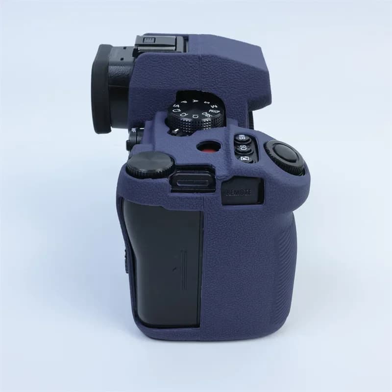 Silicone case camera bag s5m2 protective sleeve S52 soft rubber shell For LUMIX S5II + free tempered film
