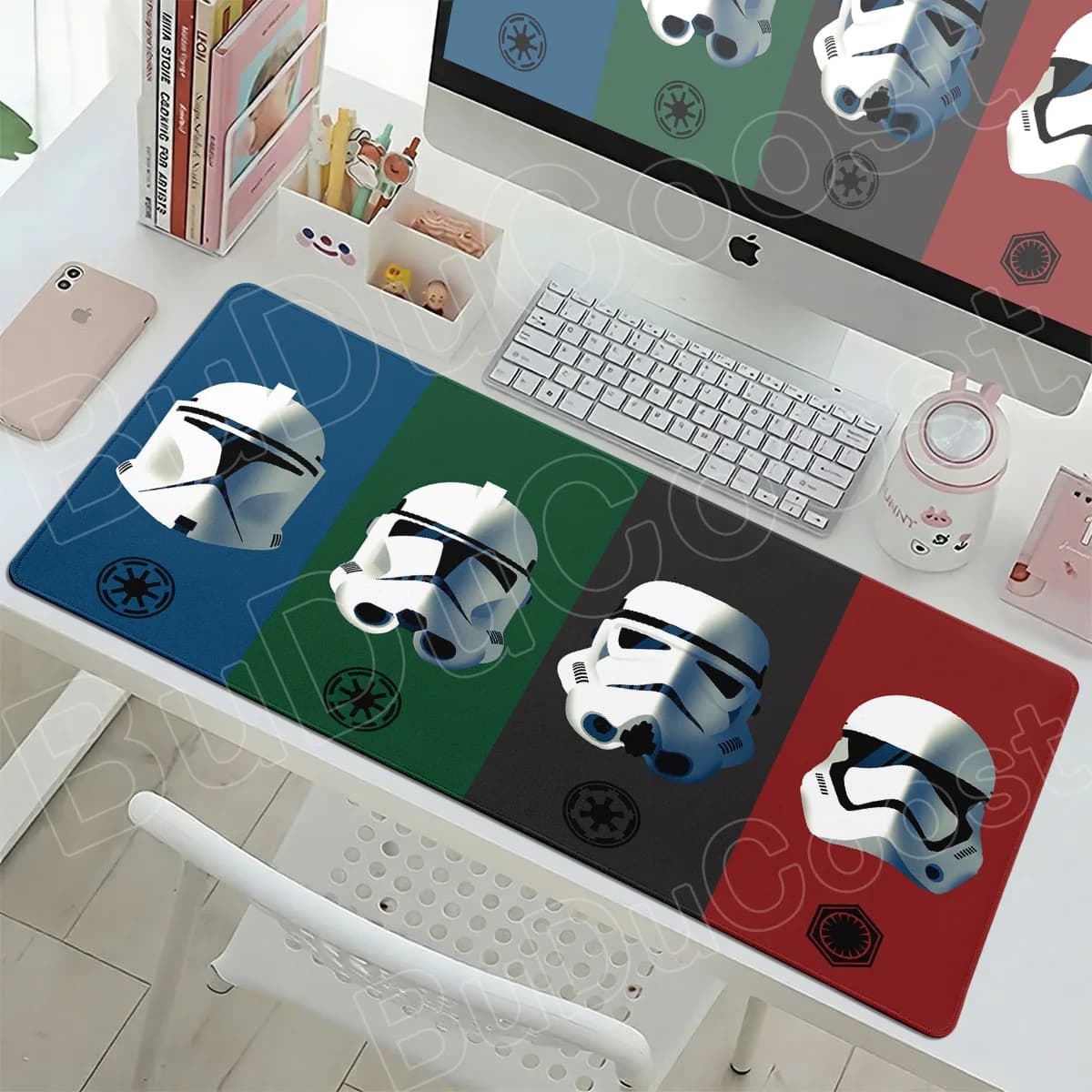 30x60cm Gaming Mousepad with Stitch Edge Computer Rubber Keyboard Mat Washable 30x80cm Star Wars Anti-slip Desk Pad For LOL CSGO