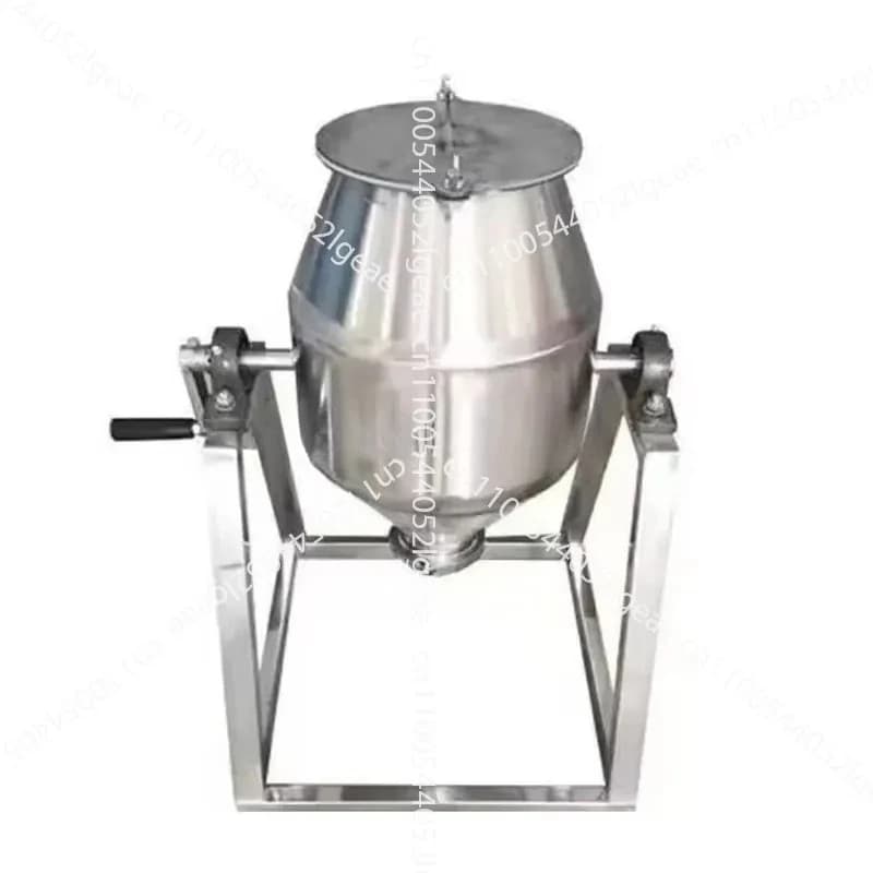 100Kg 500kg High Performance Flavor Powder Roller Mixer Stainless Steel Powder Roller Mixer Protein