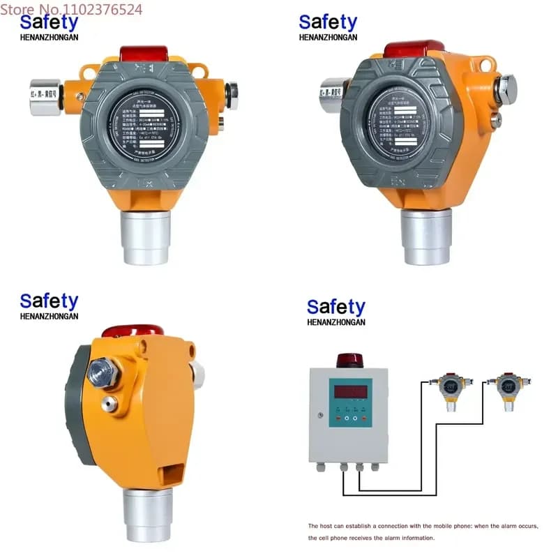Ensure safety with this reliable fixed gas detector designed for continuous monitoring of carbon monoxide levels. Ideal for