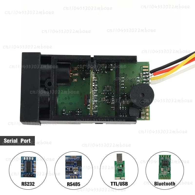 Meskernel Eye Safe Laser Distance Sensor for ESP32 Arduino 60m Distance Measurement Laser Sensor with UART Serial