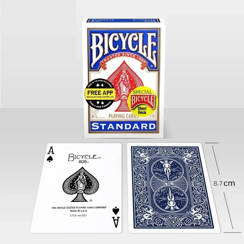 Carte da Gioco Bicycle Short Deck USPCC, Carte da Poker Speciali per Giochi di Magia