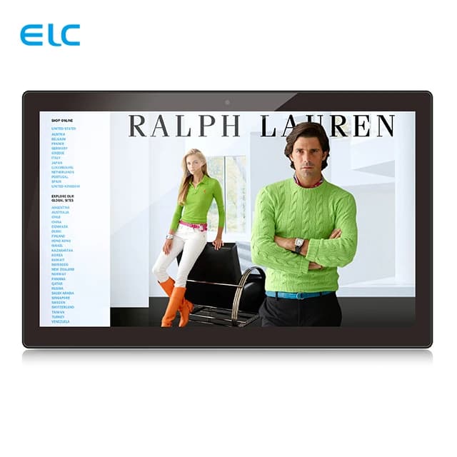 Wall mounted case Tablet Android WiFi 15.6 inch touch screen with Quad Core RK3288 RJ45 processor for business use
