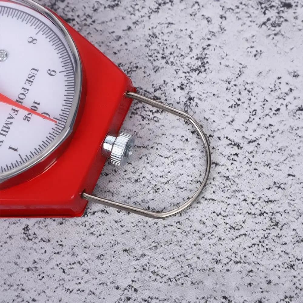 Professional Vintage Handheld 10kg/50g Mechanical Scale Spring Balance Hook Scale Digital Dial Luggage Scale