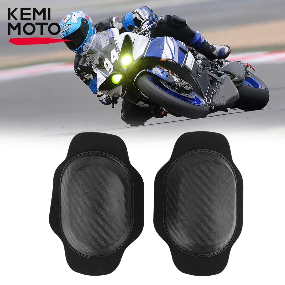 Ginocchiera per moto Protezione per ginocchio da corsa Equipaggiamento protettivo Protezione resistente all'usura Accessori per pantaloni da corsa per moto