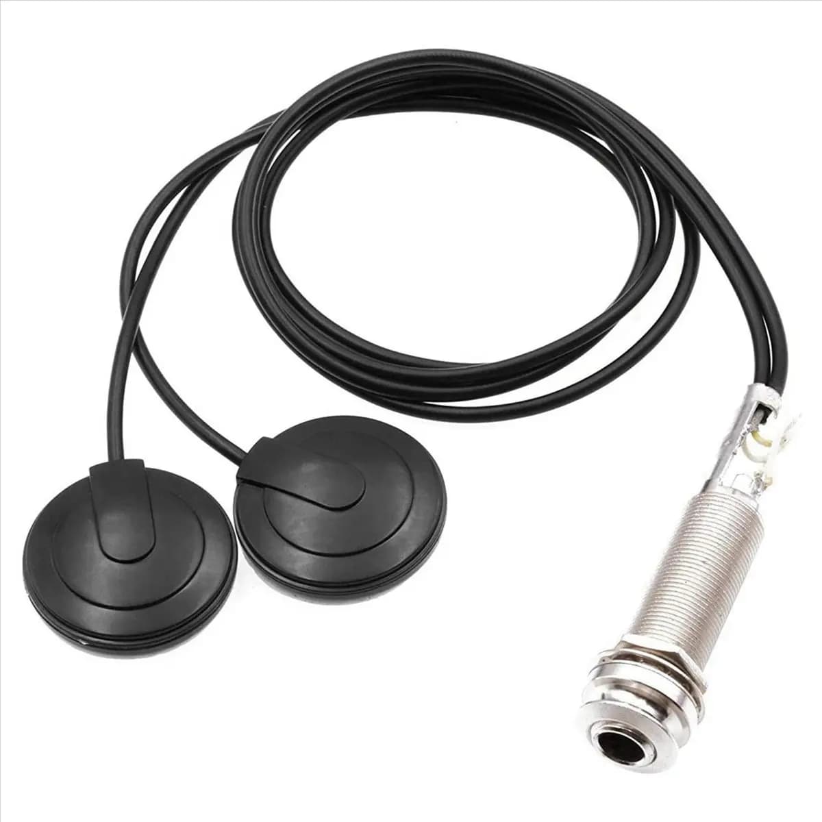 3X Pickup per Chitarra Acustica ed Elettrica, Trasduttore Piezoelettrico, Microfono a Contatto per Chitarra, Violino, Ukulele, Mandolino, Banjo, Violoncello