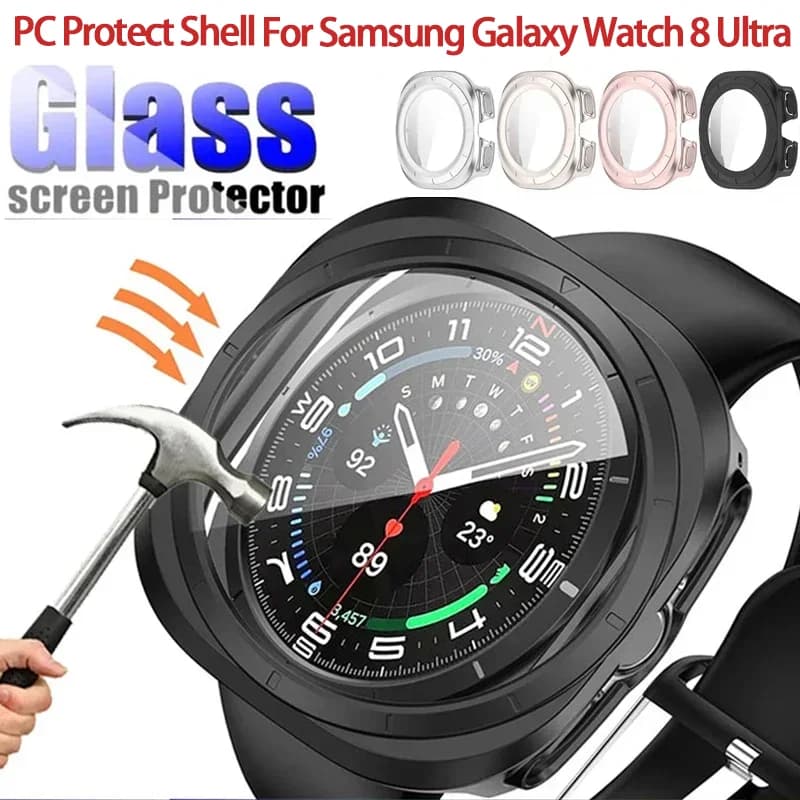 Guscio protettivo per PC per Samsung Galaxy Watch 8 Ultra 47mm Watch Ultra 47mm SmartWatch AntiFall Anti Scratch Bumper Cover protettiva