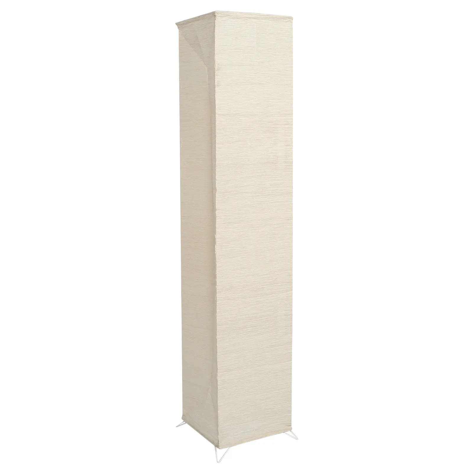 Paralume di Ricambio per Lampada da Terra in Carta, Design Pieghevole, Luce Diffusa Morbida, per Soggiorno, Camera da Letto, Ufficio, Stile Moderno