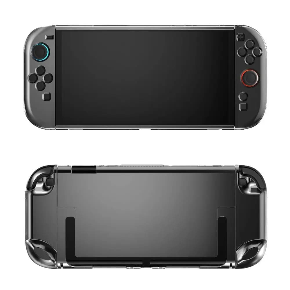 Custodia Protettiva Trasparente in PC Rigido Anti-graffio per Console di Gioco Nintendo Switch 2 - Accessori