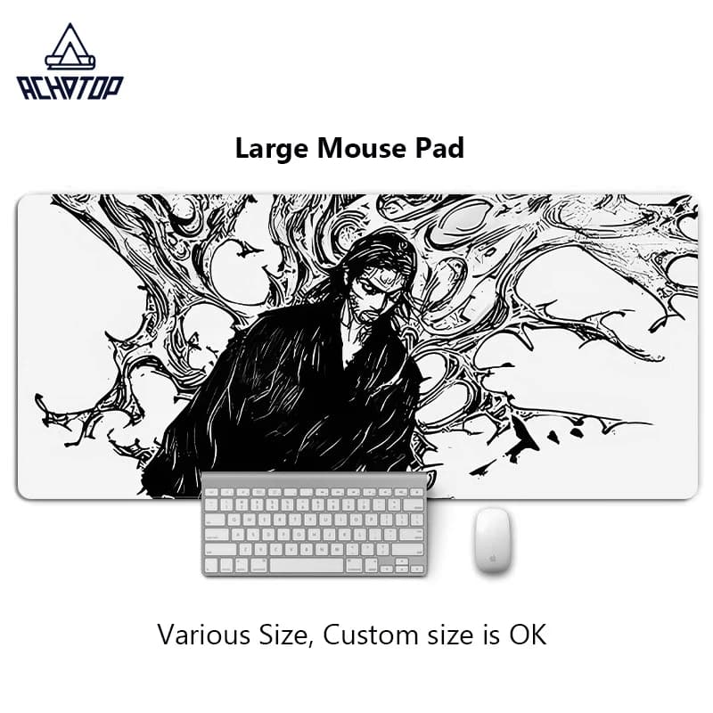 Cool Men Mouse pad grande tastiera mouse tappetino da scrivania tappetino per mouse da gioco in gomma antiscivolo tappeto per mouse per laptop