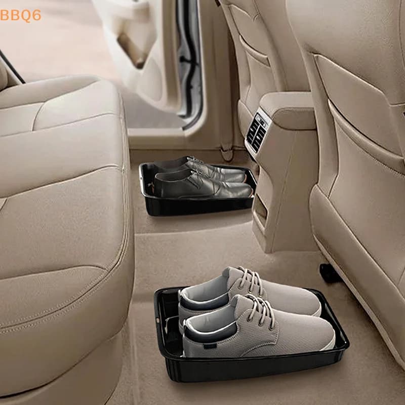 *Car Shoes Storage Tray Interior Multifunctional Durable Accessory Tidying Vehicle Organizer Under Seat Container Box