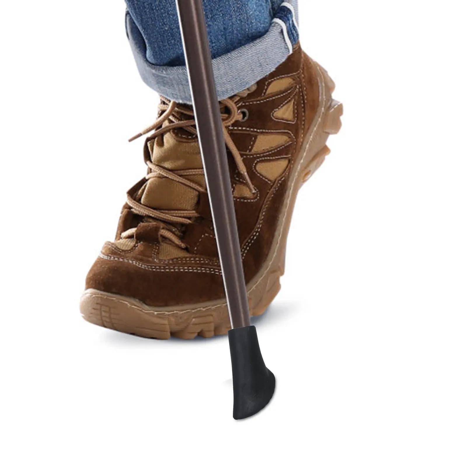 6 Pezzi Punte in Gomma per Bastoni da Trekking, Accessori Universali per Bastoni da Escursionismo, Piedini di Ricambio Antiscivolo