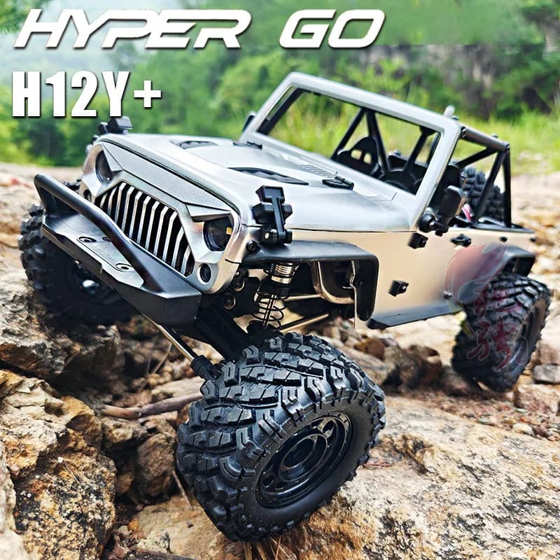 Mjx h12y/h12y+ Veicolo fuoristrada telecomandato in scala 1:12, auto da arrampicata elettrica brushless per uso domestico.
