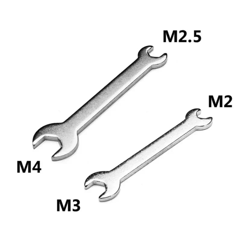 M3 + M 2/M 4 + M 2.5 Chiave per dadi esagonali piccola RC fai-da-te per parti di elicotteri di alta qualità