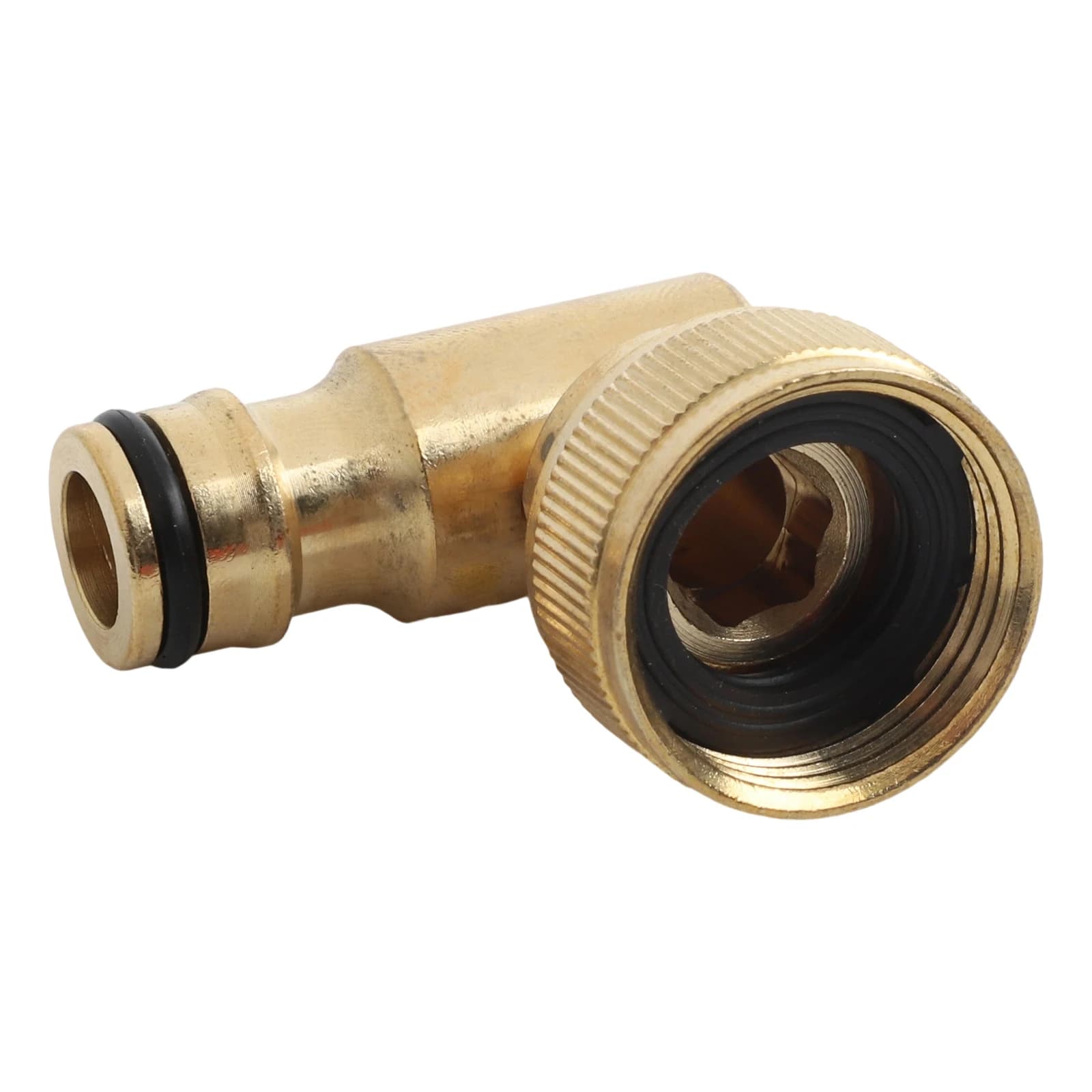 Garden pipe Quick swivel brass swivel connector 3/4 inch female threaded tap connector Replacement of garden hose tap adapter