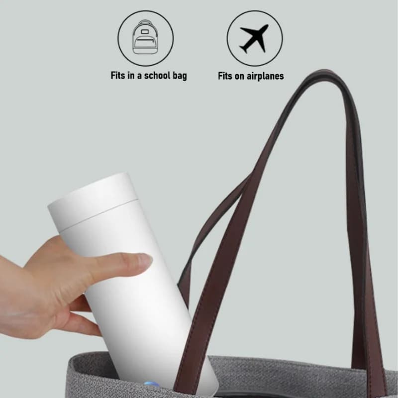 300W Travel Electric Kettle 400ml 304 Stainless Steel 5 Minutes Fast Boiling Cup Portable Hot Water Boiler Heater 110V/220V