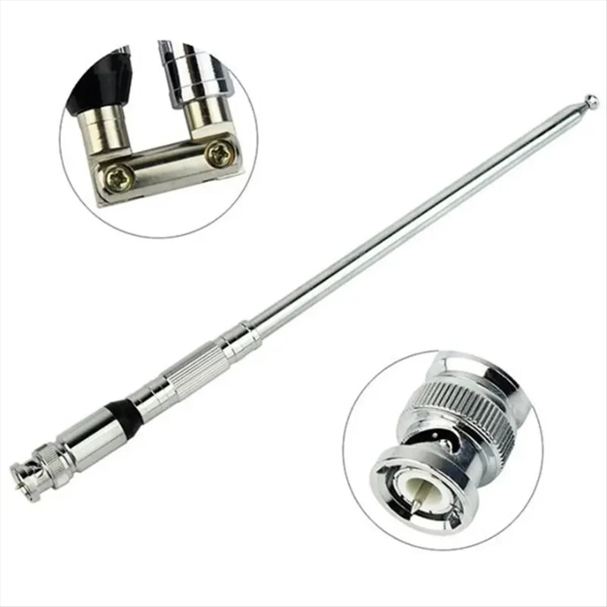 LBER FM Walkie-Talkie Antenna radio Antenna BNC 76-108 MHz Changbai Pull Rod Antenna FM Antenna