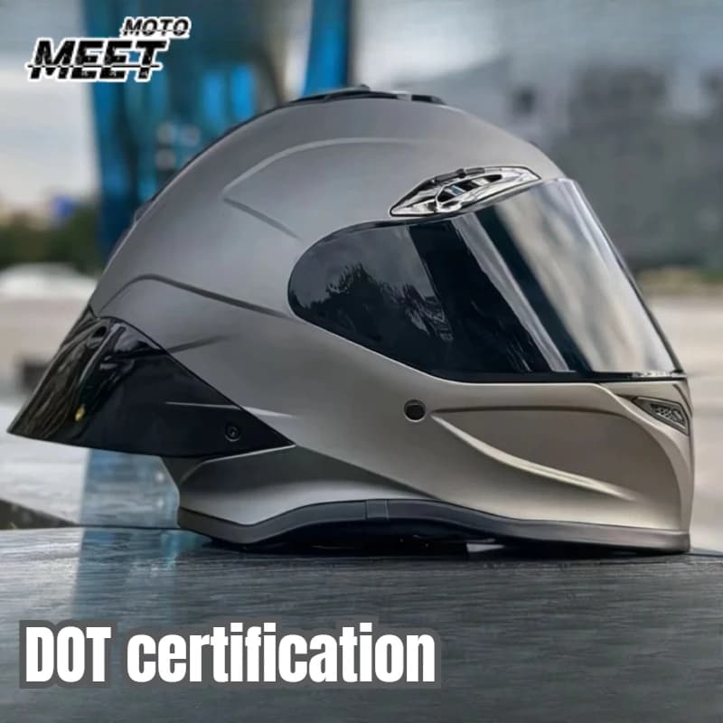 HOT Motorcycle Helmet Big Tail Wing Double Lens Full Face Helmet Motocross Helmet DOT Approved Capacete De Motocicleta