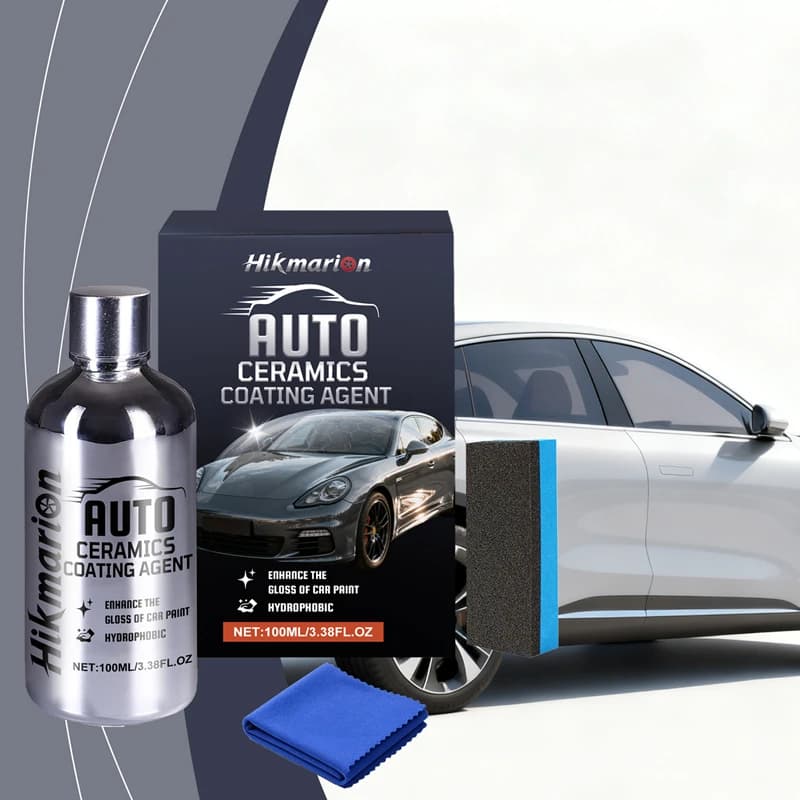 Rivestimento Ceramico Avanzato per Auto ad Azione Rapida con Effetti Antipolvere e Lucidanti, Soluzione a Lunga Durata per la Ceratura della Vernice Auto
