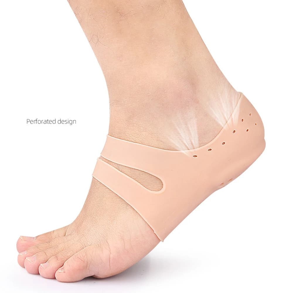 1 paio di protezioni per tallone con supporto per arco plantare per fascite plantare, coppe per tallone per donna uomo tacchi sperone sollievo dal dolore inserti per tallone