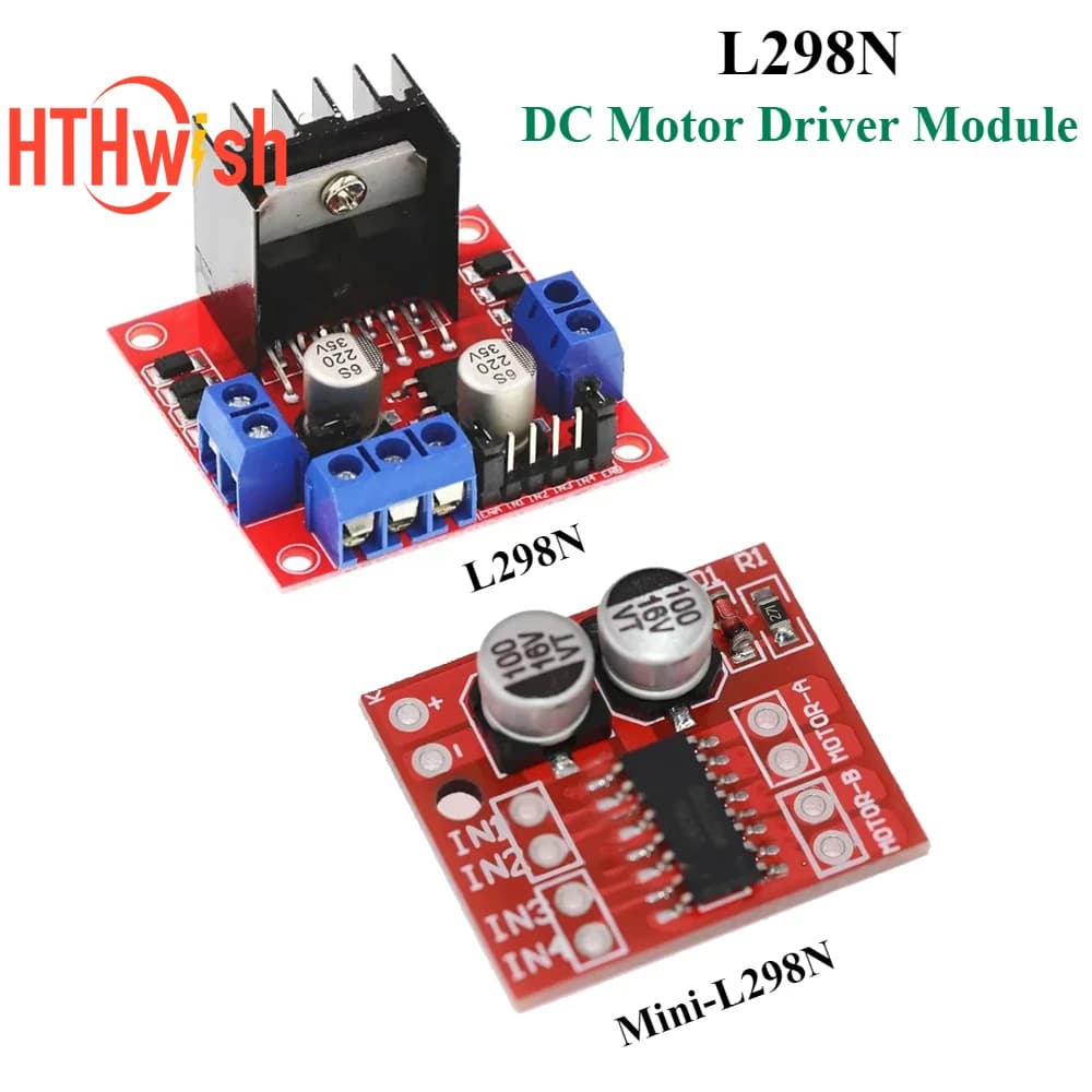 1 pcs L298N Module Driver Motor DC High Power L298 step-by-step motor smart car robot breadboard peltier for Arduino