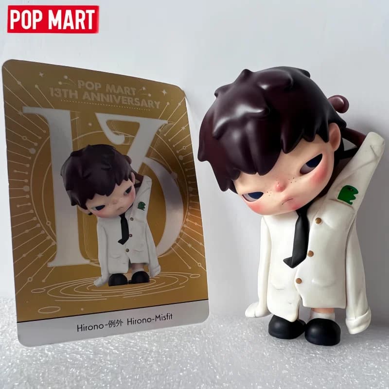 POP MART Spotlight POP MART 13th Anniversary Series Blind Box Toys Mystery Box Guess Bag Doll Desktop Ornaments Collezione Regali