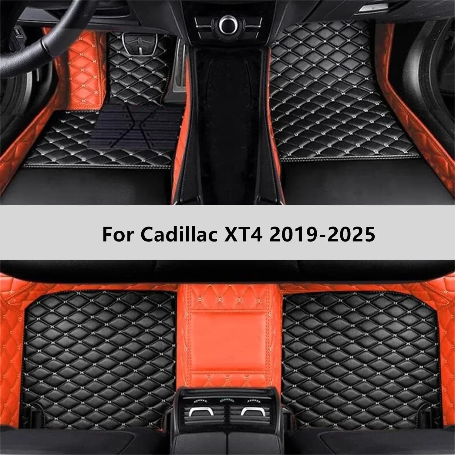 Tappetini Auto Personalizzati per Cadillac XT4 2019-2025, Accessori Interni per Uomo e Donna