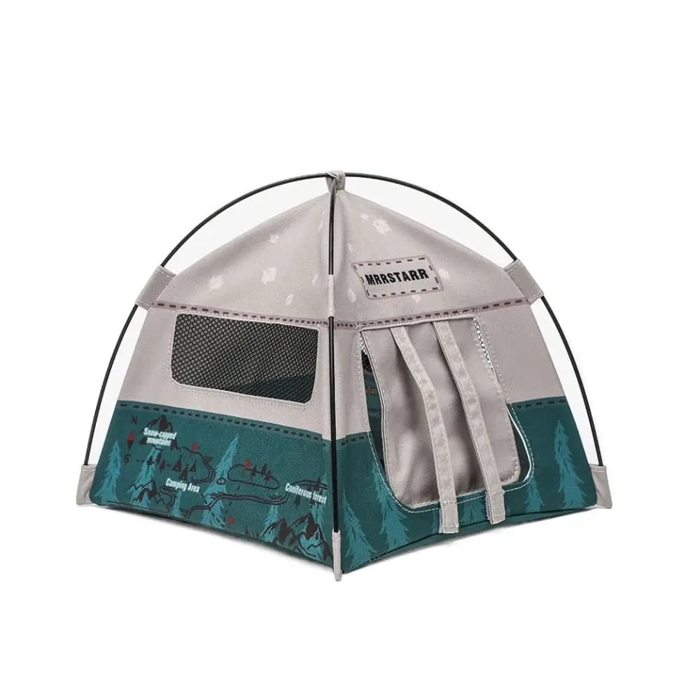 1:12 Scale Camping Tent Model, Oxford Fabric Decoration, Exterior Simulated Tent, Ob11 Doll Ornament, Small Photo Tent