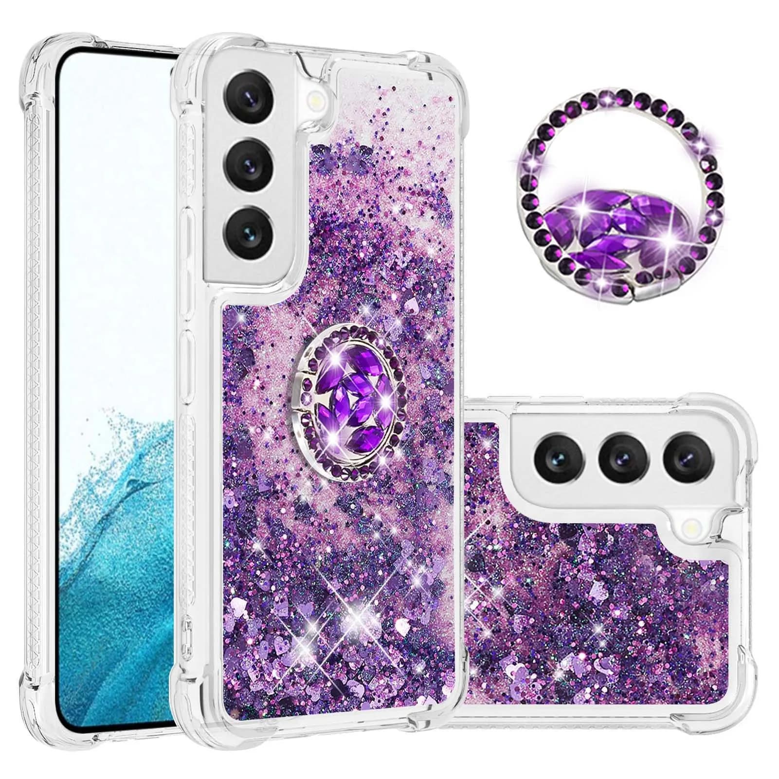 Quicksand Soft Case for Xiaomi POCO C75 C65 C61 40 M6 M4 M3 X6 X5 X4 X3 F5 Finger Ring TPU Anti Drop Shockproof Protection Cover
