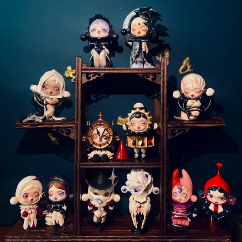 POP MART SKULLPANDA Serie Immagine della Realtà Blind Box Giocattoli Kawaii Anime Action Figure Scatola a Sorpresa Mystery Box Bambole Regalo per Ragazze