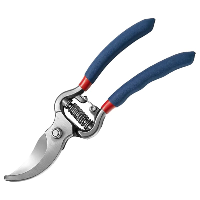Professional Power Scissors: Forged Steel Blade 55HC, Complete Thermal Treatment, Cutting Capacity 12mm, Covered Anti-slip Handle.