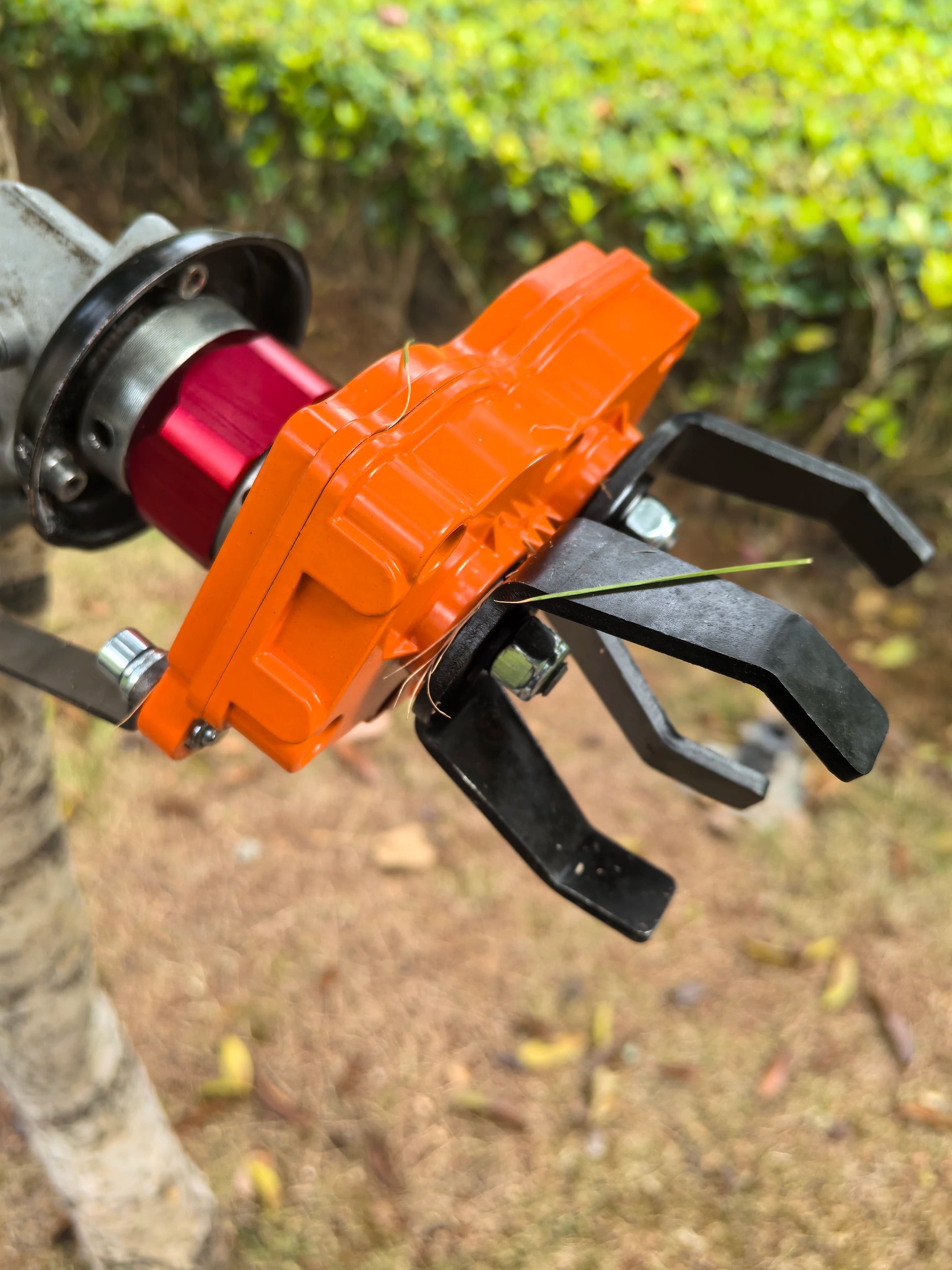 2025 MK2 Rotative Zappa 2- Teeth Blade Depulator Cultivating Peppers Universal Head Gardening Tool Mini Tiller Braker for Ground
